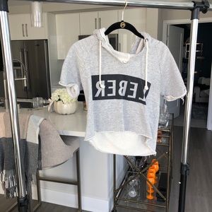 Cropped REBEL sweatshirt